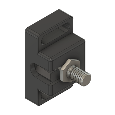 MODULAR SOLUTIONS PART&lt;br&gt;BALL CATCH SINGLE STUD PLASTC